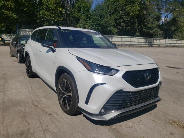 Photo 1 from auction – 2022 TOYOTA HIGHLANDER with VIN 5TDLZRBHXNS191795