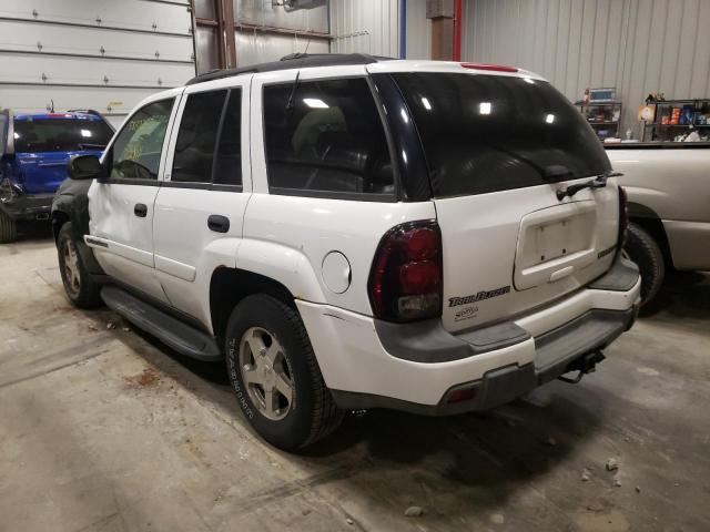 Photo 3 from auction – 2003 CHEVROLET TRAILBLAZE with VIN 1GNDT13S332193501