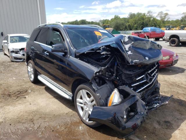 MERCEDES-BENZ ML 350 BLU 2014 with VIN 4JGDA2EBXEA318533 - Photo from auction