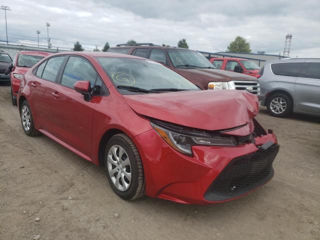TOYOTA COROLLA LE 2020 with VIN 5YFEPRAE3LP052541 - Photo from auction