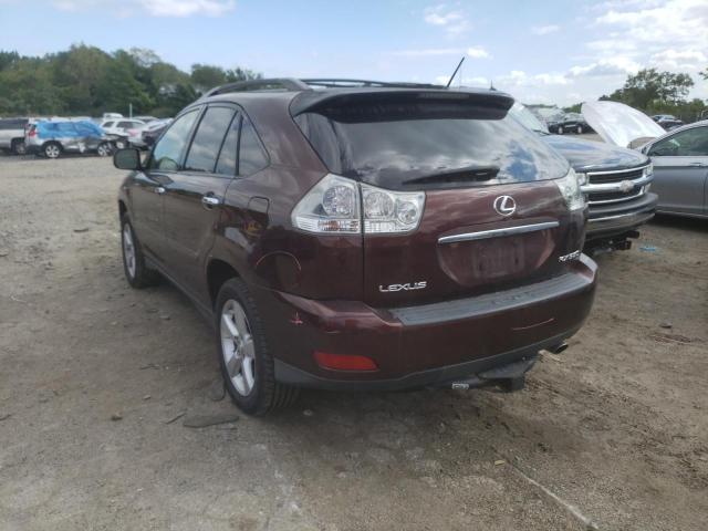 Photo 3 from auction – 2008 LEXUS RX 350 with VIN JTJHK31U982850741