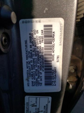 Photo 10 from auction – 2003 TOYOTA CAMRY LE with VIN 4T1BE32K93U676059