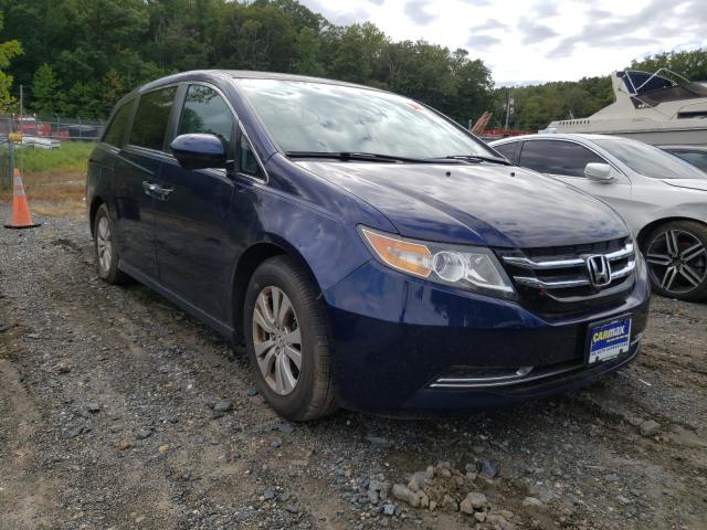 HONDA ODYSSEY EX 2014 with VIN 5FNRL5H41EB132924 - Photo from auction
