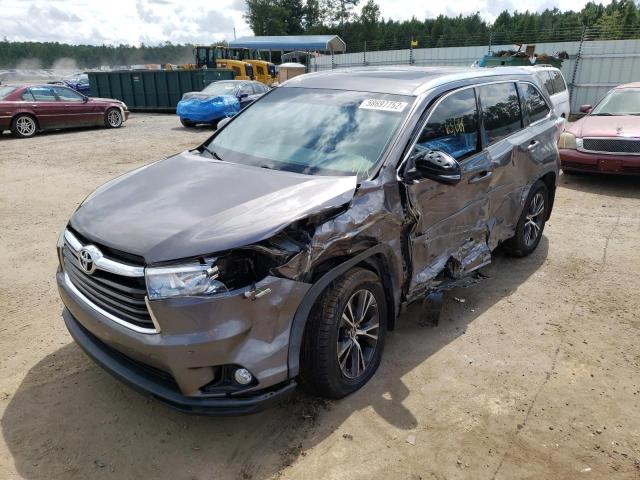 Photo 2 from auction – 2016 TOYOTA HIGHLANDER with VIN 5TDJKRFH0GS282812
