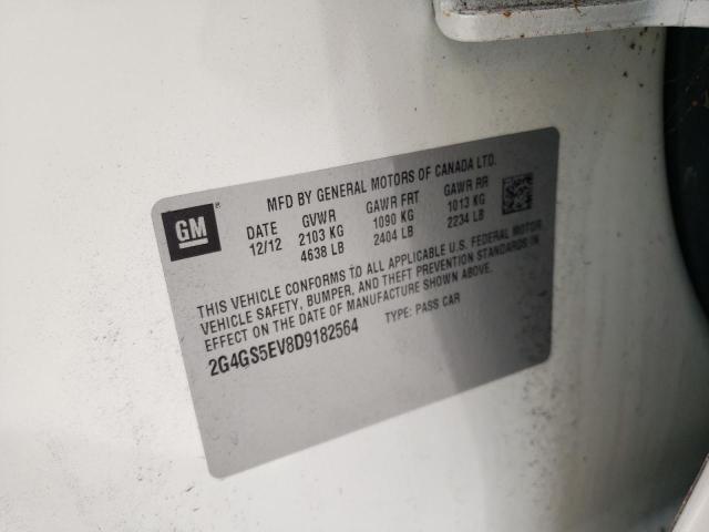 Photo 10 from auction – 2013 BUICK REGAL PREM with VIN 2G4GS5EV8D9182564