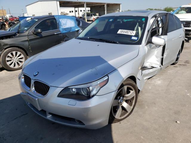 Photo 2 from auction – 2007 BMW 525 I with VIN WBANE53537CW68246