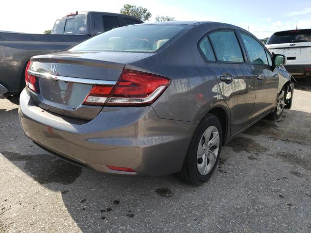 Photo 4 from auction – 2013 HONDA CIVIC with VIN 19XFB2F53DE020744