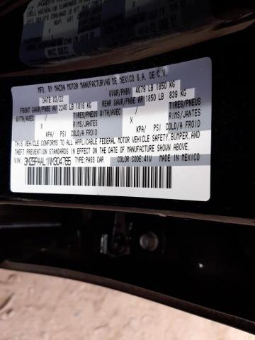 Photo 10 from auction – 2022 MAZDA 3 with VIN 3MZBPAAL1NM304765