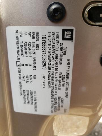 Photo 10 from auction – 2006 CADILLAC SRX with VIN 1GYEE637160202979