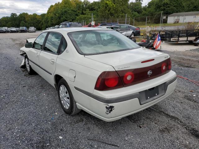 Photo 3 from auction – 2003 CHEVROLET IMPALA with VIN 2G1WF52E639162863