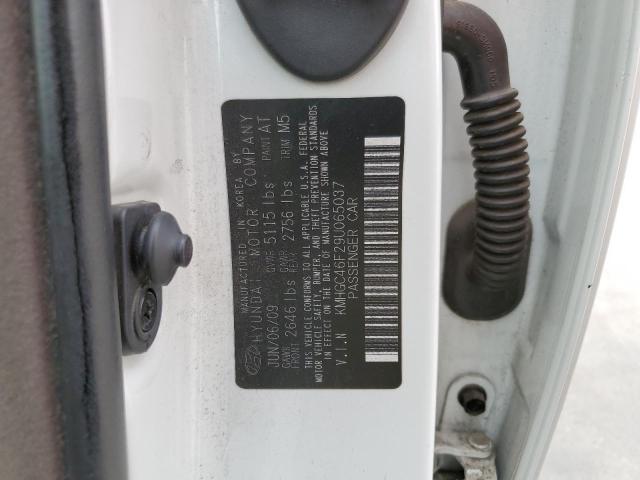 Photo 10 from auction – 2009 HYUNDAI GENESIS 4. with VIN KMHGC46F29U065037