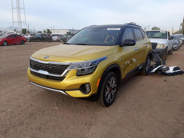 Photo 2 from auction – 2021 KIA SELTOS SX with VIN KNDETCA21M7127741