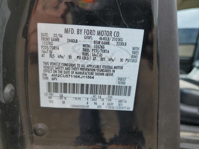 Photo 10 from auction – 2006 MERCURY MARINER with VIN 4M2CU57116KJ11564