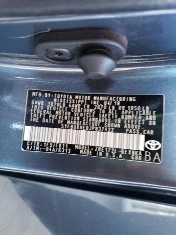 Photo 10 from auction – 2018 TOYOTA COROLLA L with VIN 5YFBURHE0JP837422