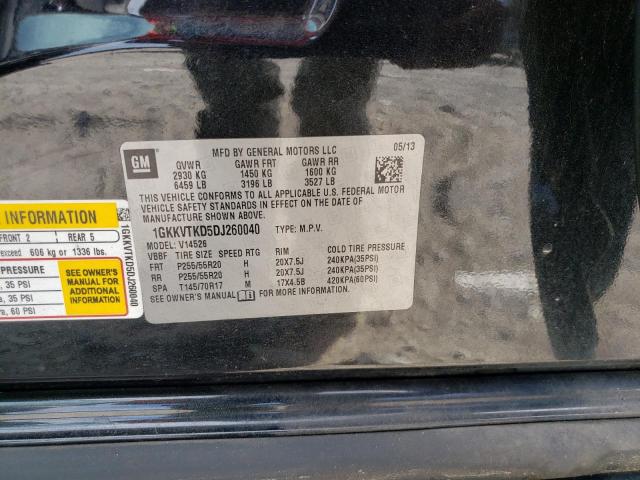 Photo 10 from auction – 2013 GMC ACADIA DEN with VIN 1GKKVTKD5DJ260040