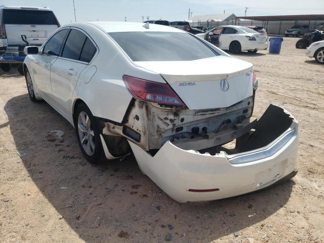 Photo 3 from auction – 2012 ACURA TL with VIN 19UUA8F51CA015574
