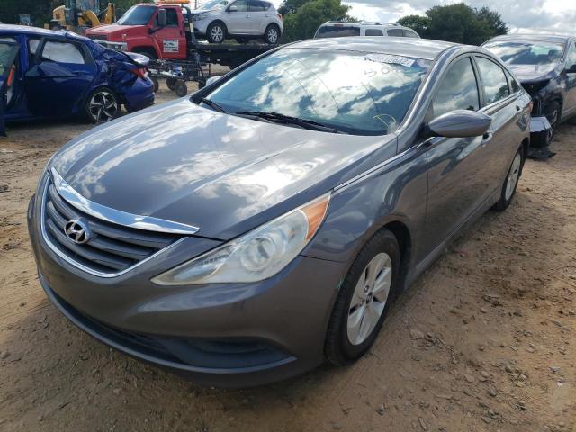 Photo 2 from auction – 2014 HYUNDAI SONATA GLS with VIN 5NPEB4ACXEH822508
