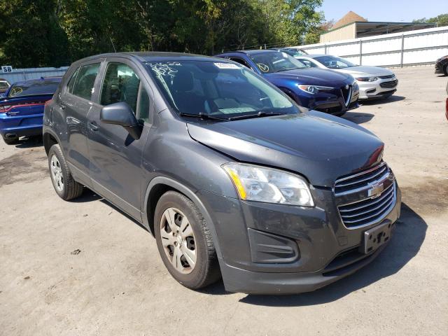 CHEVROLET TRAX LS 2016 with VIN 3GNCJKSB2GL261610 - Photo from auction
