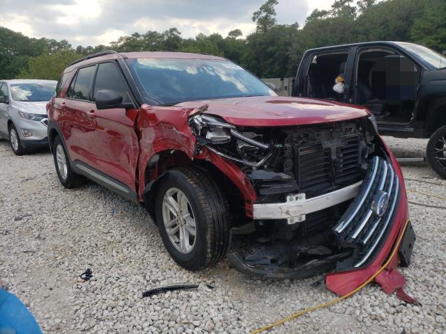 FORD EXPLORER X 2022 with VIN 1FMSK7DH7NGA36497 - Photo from auction