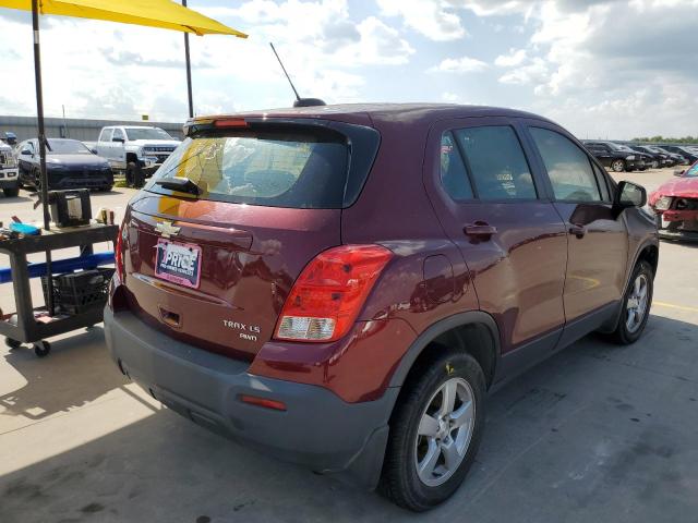 Фото 4 с аукциона – 2016 CHEVROLET TRAX LS с VIN 3GNCJNSB6GL245668