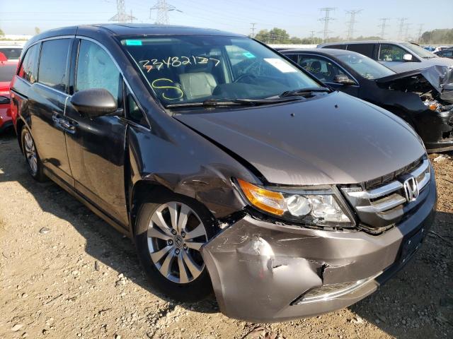 HONDA ODYSSEY EX 2014 with VIN 5FNRL5H67EB056661 - Photo from auction