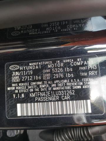 Photo 10 from auction – 2020 GENESIS G80 BASE with VIN KMTFN4JE1LU331262