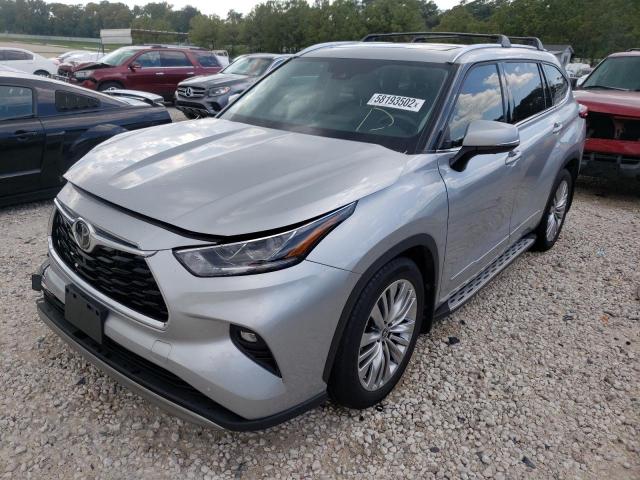 Photo 2 from auction – 2022 TOYOTA HIGHLANDER with VIN 5TDFZRAHXNS115251