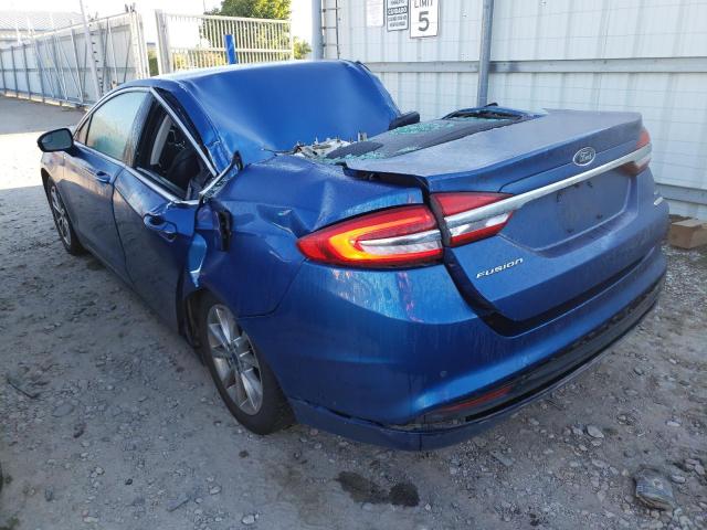 Photo 3 from auction – 2017 FORD FUSION SE with VIN 3FA6P0HD6HR342048
