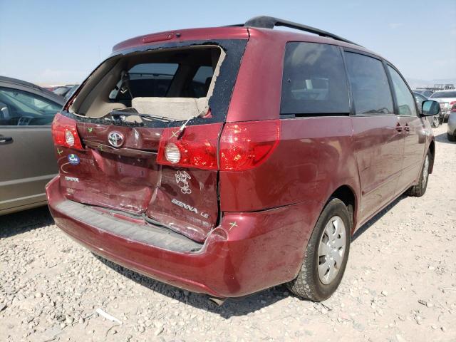 Photo 4 from auction – 2007 TOYOTA SIENNA CE with VIN 5TDZK23CX7S070048