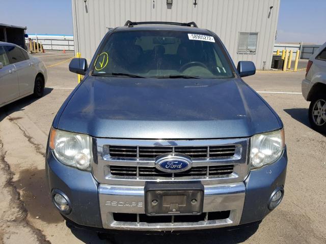 Photo 9 from auction – 2010 FORD ESCAPE LIM with VIN 1FMCU0E7XAKD33265