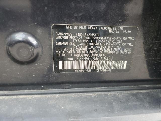 Photo 10 from auction – 2010 SUBARU FORESTER 2 with VIN JF2SH6CC8AG916462