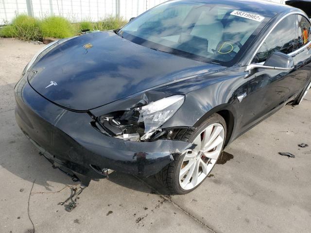Photo 9 from auction – 2018 TESLA MODEL 3 with VIN 5YJ3E1EB2JF078667