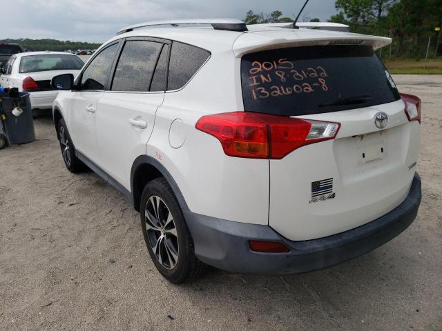 Photo 3 from auction – 2015 TOYOTA RAV4 LIMIT with VIN 2T3YFREV8FW132602