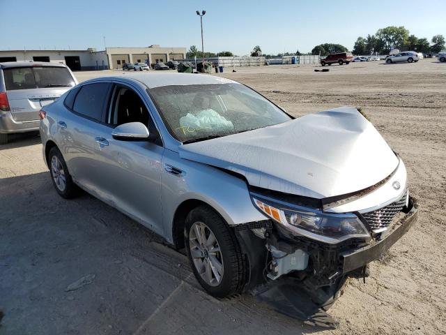 KIA OPTIMA LX 2018 with VIN 5XXGT4L31JG185694 - Photo from auction