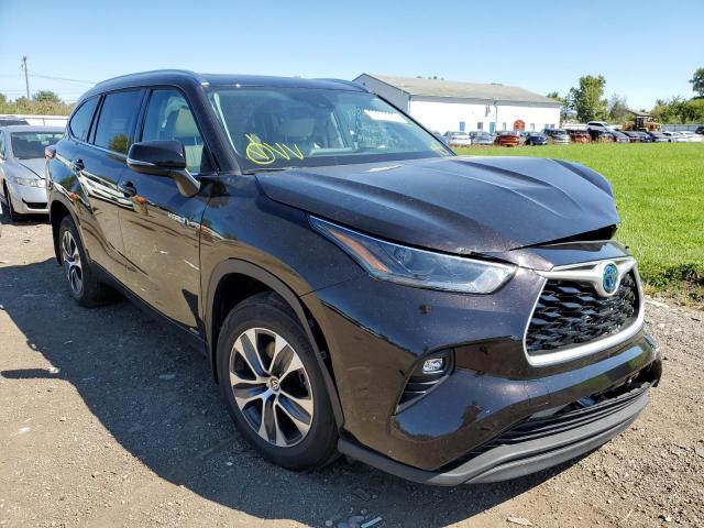 TOYOTA HIGHLANDER 2021 with VIN 5TDHBRCH3MS031040 - Photo from auction
