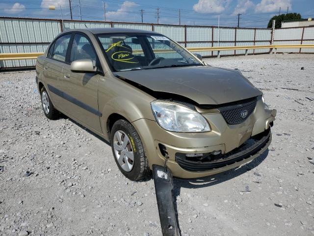 KIA RIO BASE 2009 with VIN KNADE223296498442 - Photo from auction