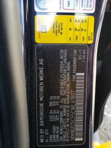 Photo 10 from auction – 2012 MINI COOPER S C with VIN WMWZC5C55CWL61807