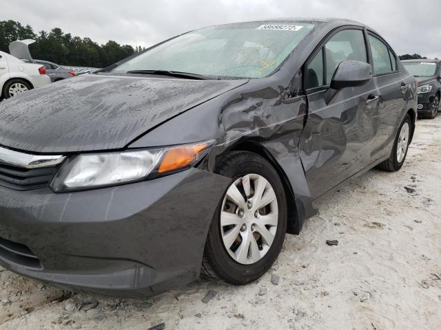 Photo 9 from auction – 2012 HONDA CIVIC with VIN 19XFB2F5XCE077392