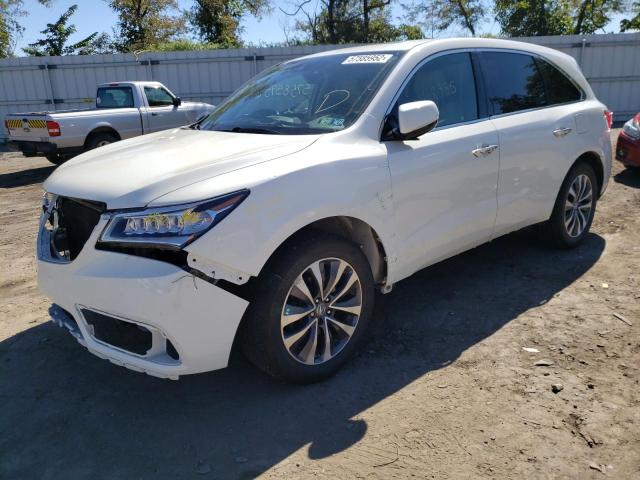Photo 2 from auction – 2016 ACURA MDX TECHNO with VIN 5FRYD4H48GB043808