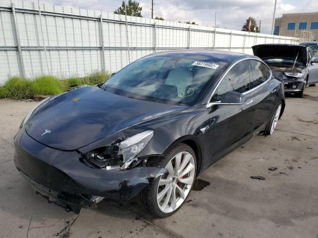 Photo 2 from auction – 2018 TESLA MODEL 3 with VIN 5YJ3E1EB2JF078667