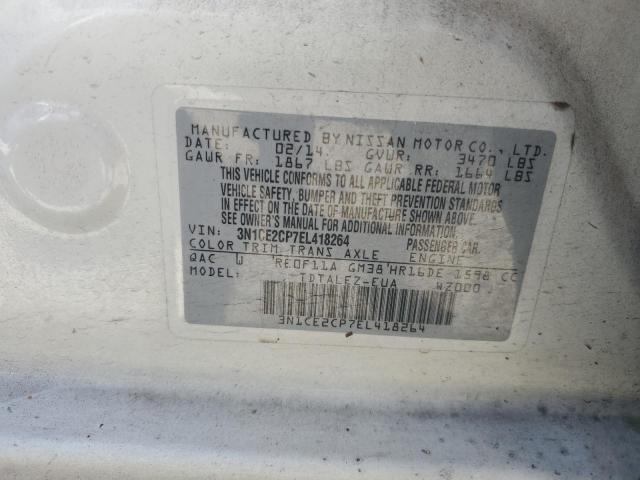 Photo 10 from auction – 2014 NISSAN VERSA NOTE with VIN 3N1CE2CP7EL418264