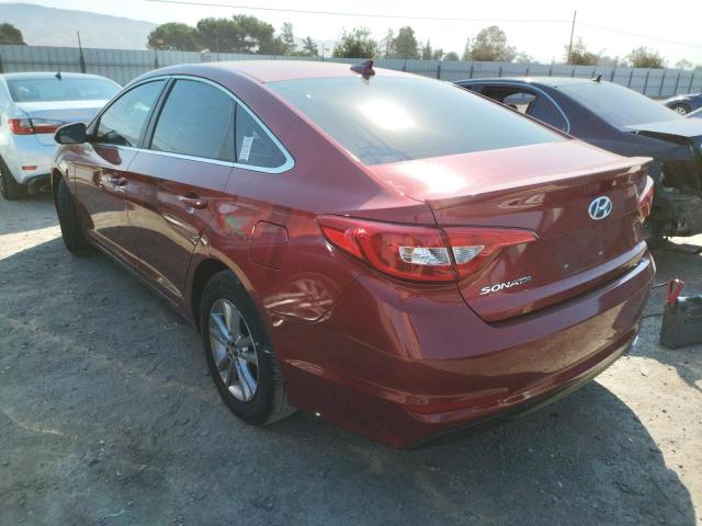 Photo 3 from auction – 2015 HYUNDAI SONATA SE with VIN 5NPE24AF2FH257389
