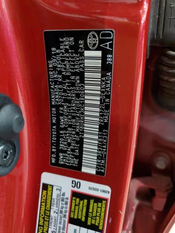 Photo 10 from auction – 2019 TOYOTA COROLLA L with VIN 2T1BURHE3KC180603