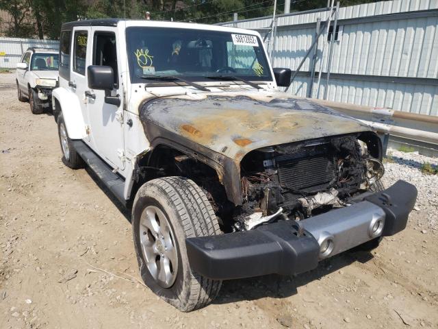 JEEP WRANGLER U 2013 with VIN 1C4BJWEGXDL590520 - Photo from auction