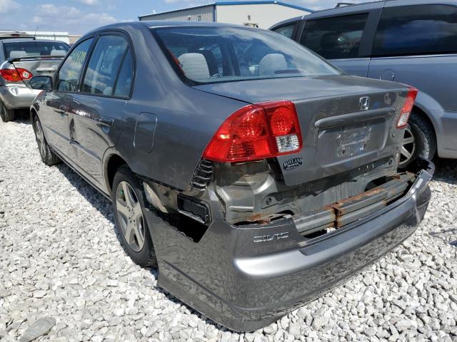 Photo 3 from auction – 2005 HONDA CIVIC EX with VIN JHMES26745S000089