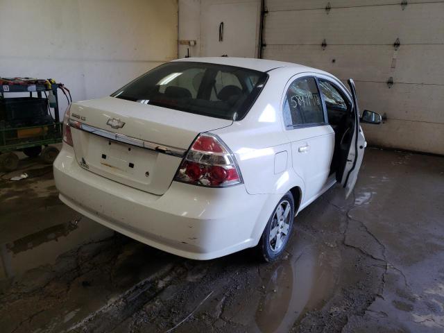 Photo 4 from auction – 2008 CHEVROLET AVEO BASE with VIN KL1TD56618B050990