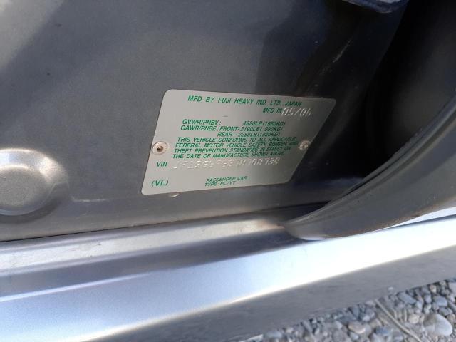 Photo 10 from auction – 2007 SUBARU FORESTER 2 with VIN JF1SG69687H708738