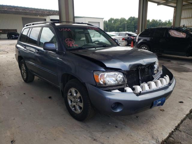 TOYOTA HIGHLANDER 2006 with VIN JTEEP21A160159263 - Photo from auction
