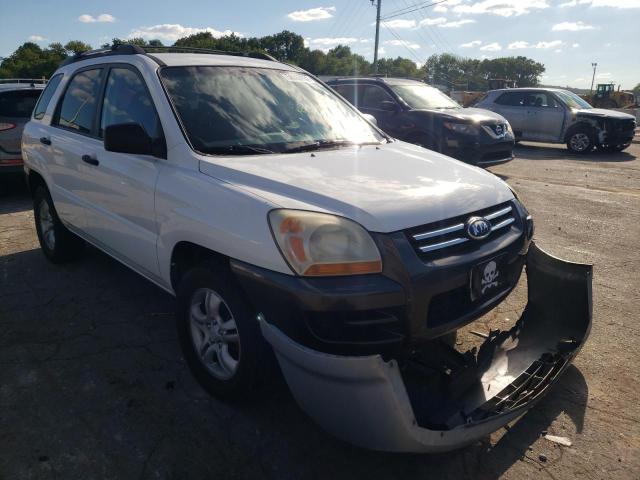 KIA SPORTAGE E 2007 with VIN KNDJF723177362357 - Photo from auction