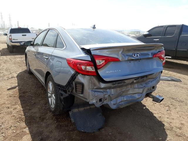 Photo 3 from auction – 2017 HYUNDAI SONATA SE with VIN 5NPE24AF1HH559985